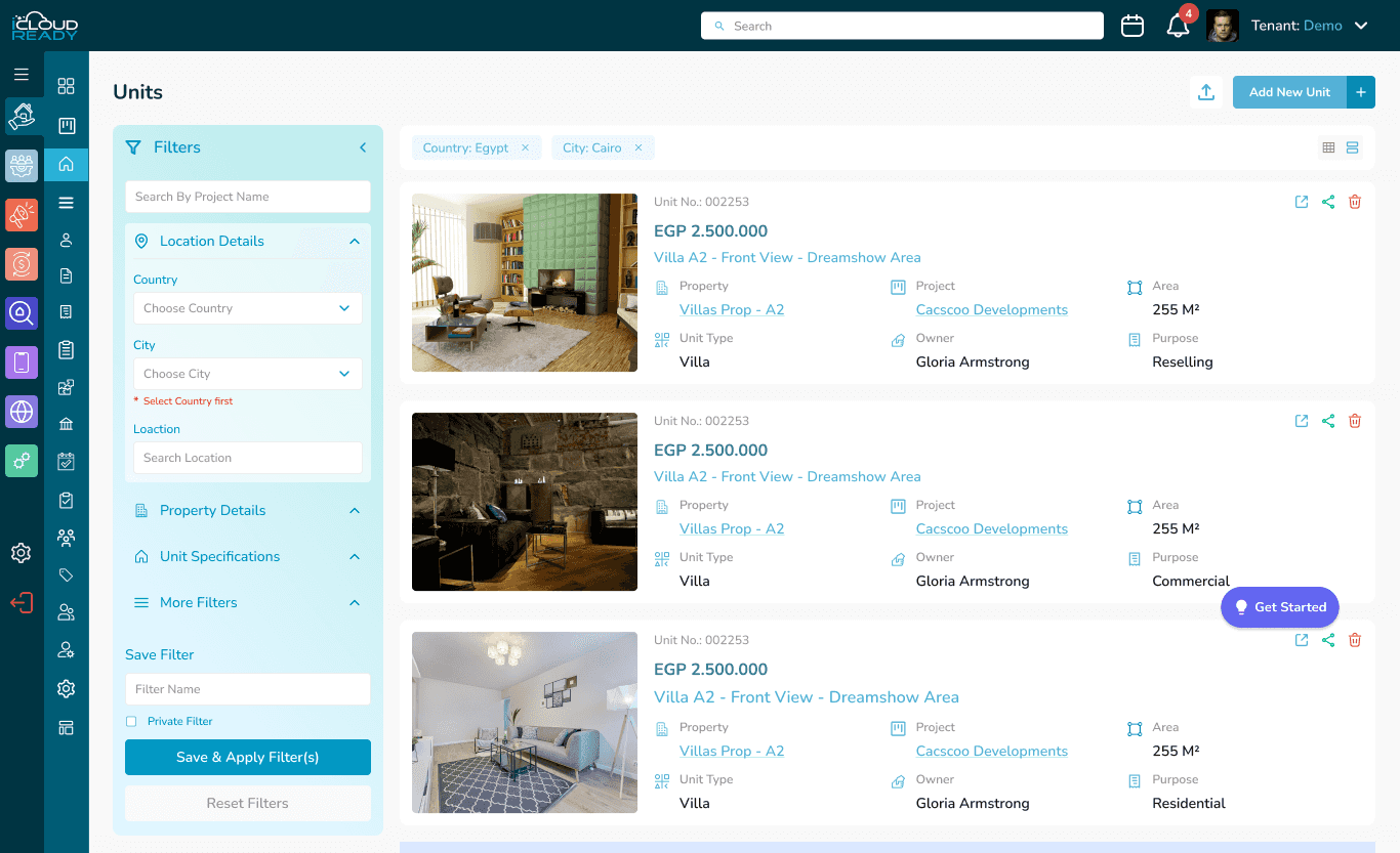 A code snippet to check if the real estate marketing 'nav' is enabled
