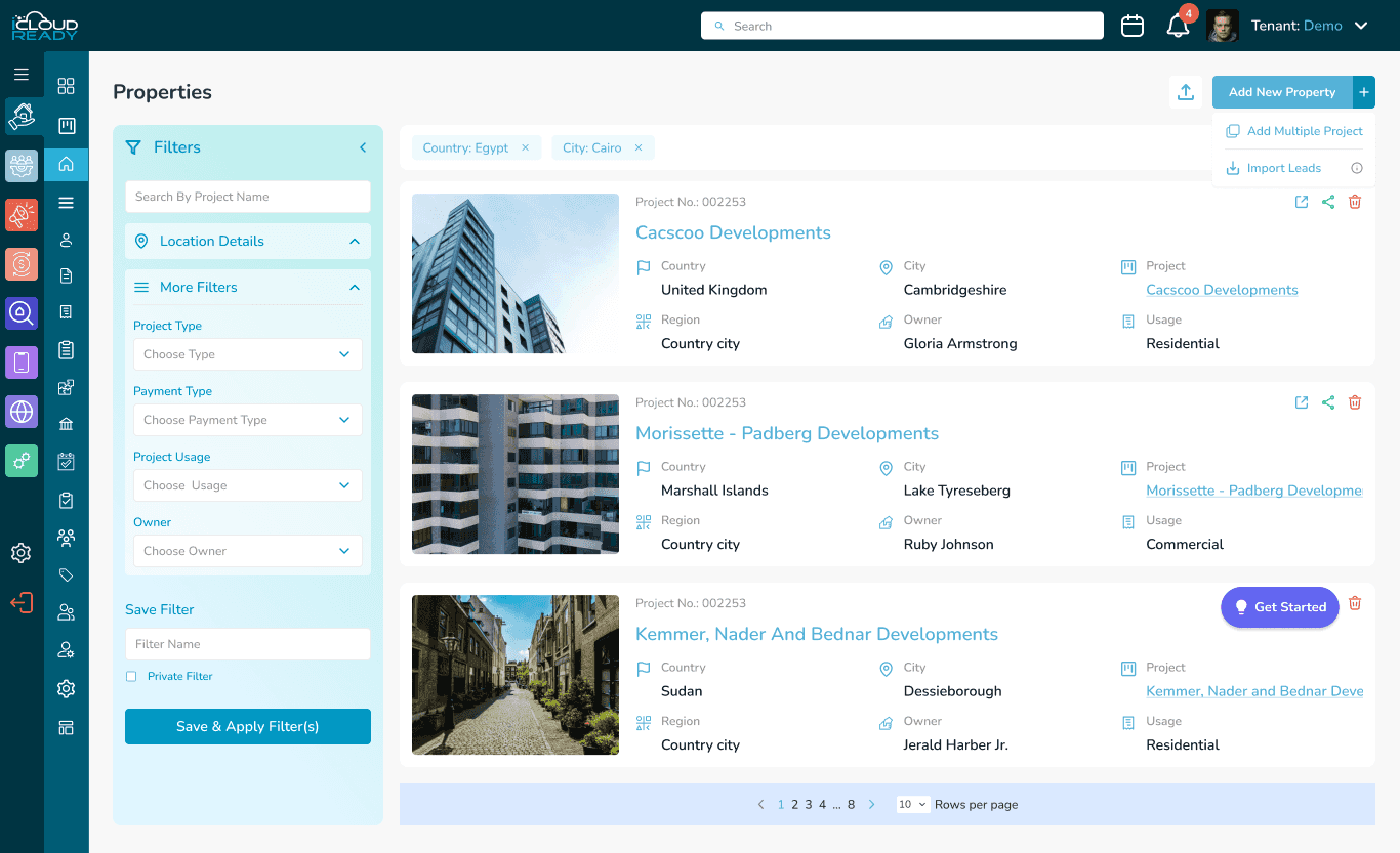 A code snippet to check if the real estate marketing 'nav' is enabled